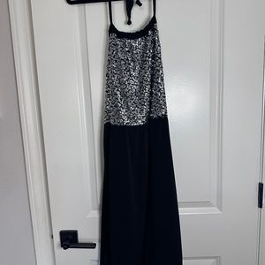 torrid Black and Silver Sequin Mini Dress